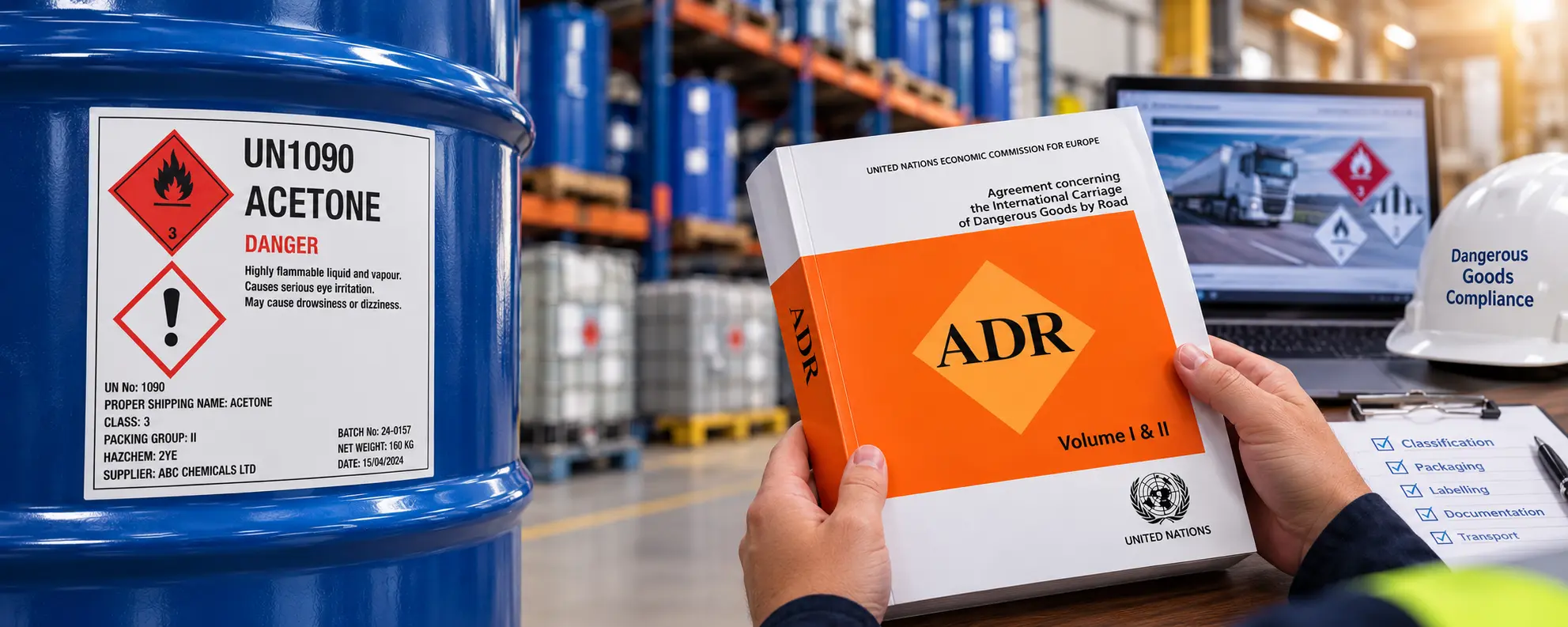 Dangerous Goods by Road - ADR Consignor